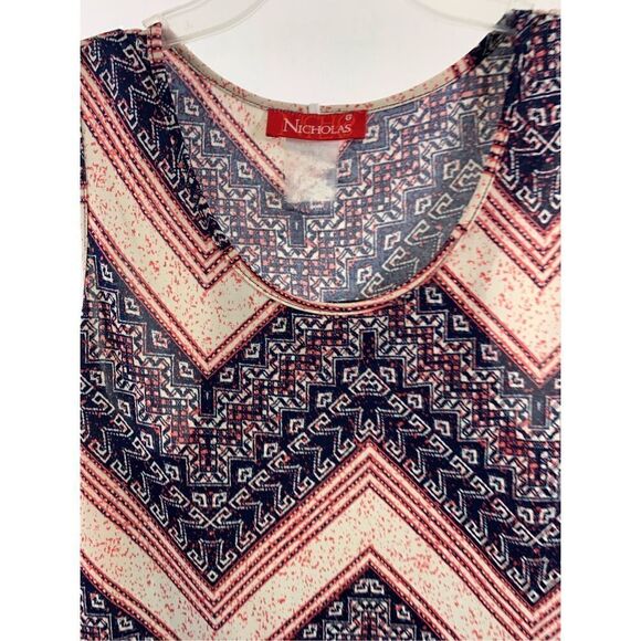 Nicholas Sleeveless Printed Blouse Size M - Picture 3 of 7